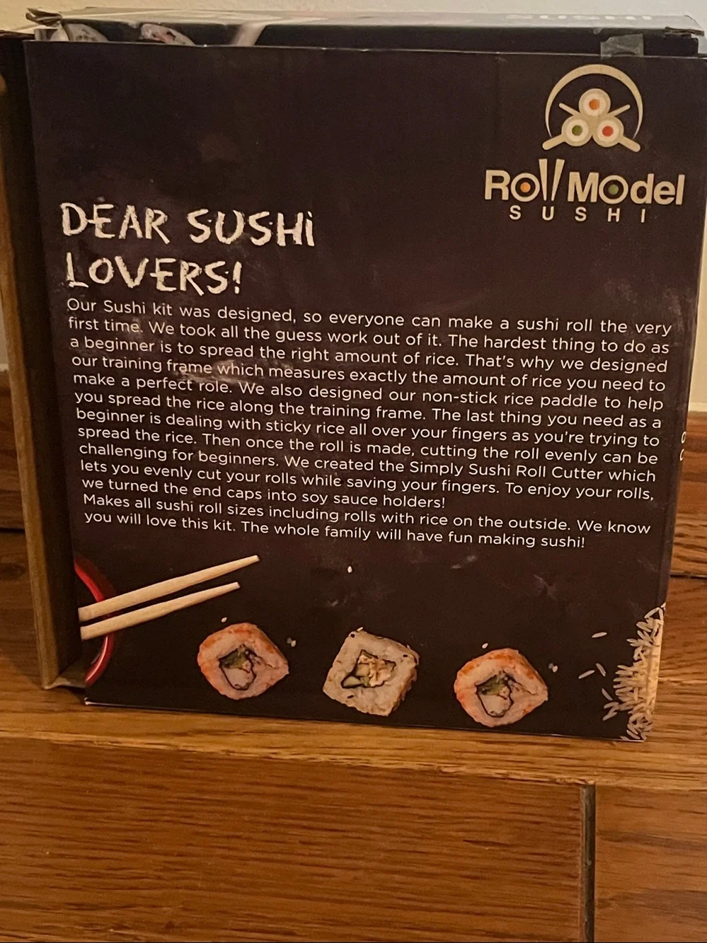 3/$25 💜 Roll Model Sushi Making Kit - never used